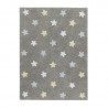 Ručně tkaný kusový koberec Tricolor Stars Grey-Blue 120x160 cm Ručně tkaný kusový koberec Tricolor Stars Grey-Blue 120x160 cm