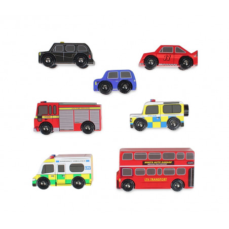 Le Toy Van set autíček London Le Toy Van set autíček London