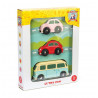 Le Toy Van Set autíček Retro Le Toy Van Set autíček Retro