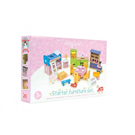 Le Toy Van nábytek - Kompletní set do domečku Starter Le Toy Van nábytek - Kompletní set do domečku Starter