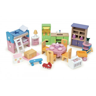 Le Toy Van Kompletní set nábytku do domečku Starter