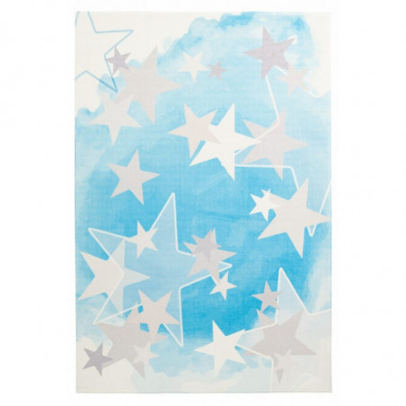 Dětský kusový koberec Stars 410 blue 120x170 cm