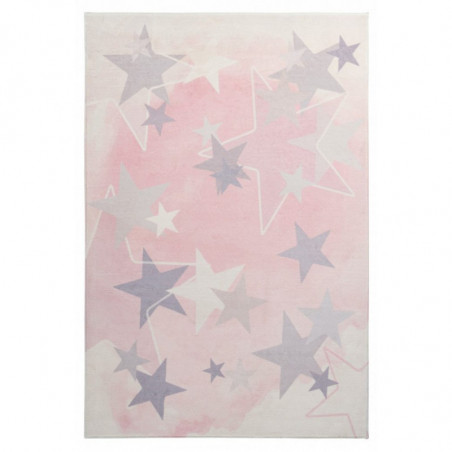 Dětský kusový koberec Stars 410 pink 120x170 cm
