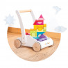 Le Toy Van Petilou - Vozík s duhovými kostkami Le Toy Van Petilou - Vozík s duhovými kostkami