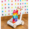 Le Toy Van Petilou - Vozík s duhovými kostkami Le Toy Van Petilou - Vozík s duhovými kostkami