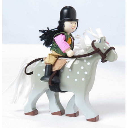 Le Toy Van postavička - Koníček šedý Le Toy Van postavička - Koníček šedý