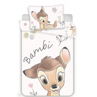 Jerry Fabrics Disney povlečení do postýlky Bambi baby 100x135, 40x60 cm