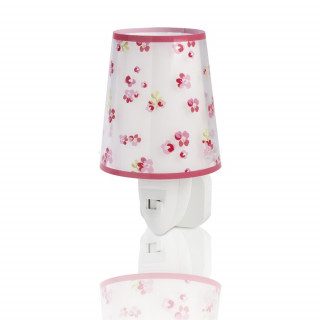 Dalber LED Lampička do zásuvky DREAM FLOWERS 81175S růžová