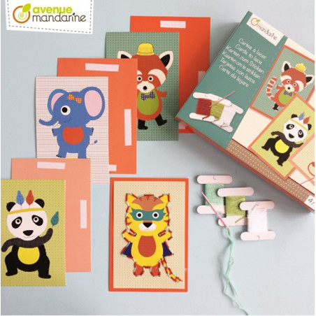 Avenue Mandarine Kreativní sada prošívání Avenue Mandarine Kreativní sada prošívání