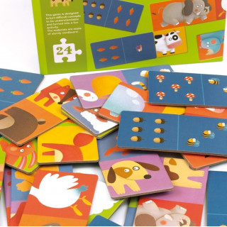 MIDEER Domino Kamarádi ze ZOO