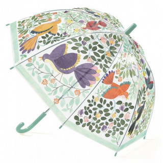 Djeco Krásný designový deštník květiny a ptáci