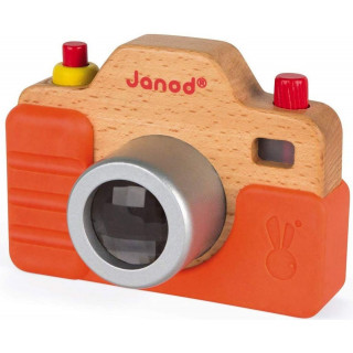 Janod Dětský dřevěný fotoaparát DOPRODEJ