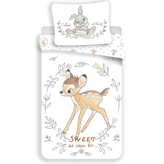 Jerry Fabrics Povlečení Bambi circle 140x200, 70x90 cm