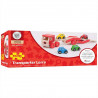 Bigjigs Toys dřevěné hračky - Kamion s auty Bigjigs Toys dřevěné hračky - Kamion s auty