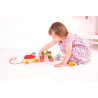 Bigjigs Toys dřevěný vláček s nasazováním Bigjigs Toys dřevěný vláček s nasazováním