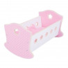 Bigjigs Toys - Dřevěná kolébka pro panenky Bigjigs Toys - Dřevěná kolébka pro panenky