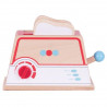 Bigjigs Toys Dřevěný toaster s puntíky Bigjigs Toys Dřevěný toaster s puntíky