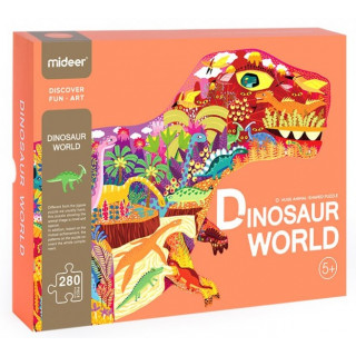 Mideer Svět dinosaurů puzzle 280 ks