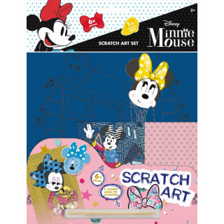 Vyškrabávací set Minnie Mouse