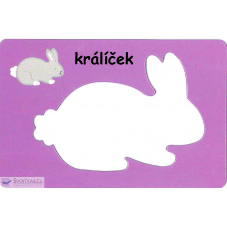 Svojtka První obkreslovací kartičky Zvířátka