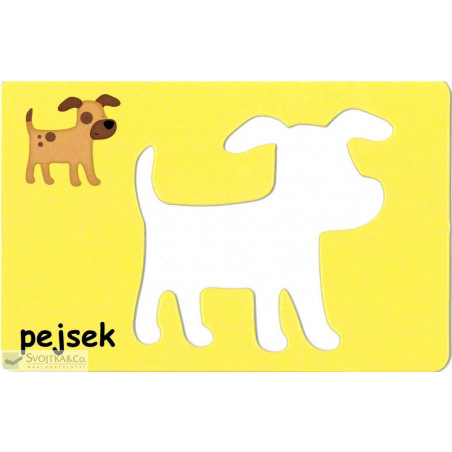 Svojtka První obkreslovací kartičky Zvířátka