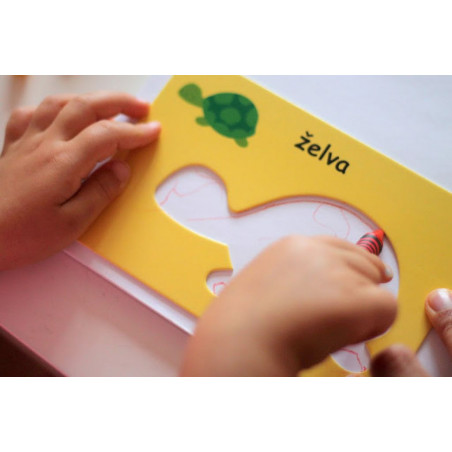 Svojtka První obkreslovací kartičky Zvířátka