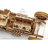 Ugears Dřevěná stavebnice 3D mechanické Puzzle Auto U-9 Grand Prix