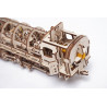 Ugears Dřevěná stavebnice 3D mechanické Puzzle Parní lokomotiva s tendrem Ugears Dřevěná stavebnice 3D mechanické Puzzle Parní lokomotiva s tendrem