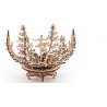 Ugears Dřevěná stavebnice 3D mechanické Puzzle Květina
