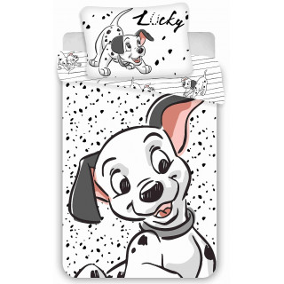 Jerry Fabrics Disney povlečení do postýlky 101 Dalmatians "Lucky" baby 100x135, 40x60 cm