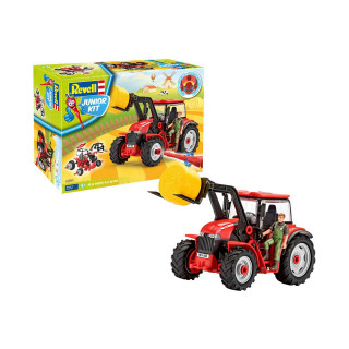 Revell Junior Kit 00815 Moderní traktor s farmářem 1:20
