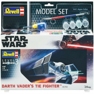 ModelSet SW 66780 - Darth Vader's TIE Fighter (1:57) 28 dílků