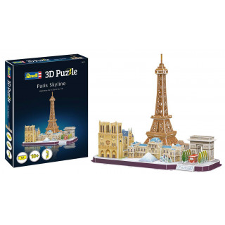 3D Puzzle REVELL 00141 Paris Skyline 114 dílků