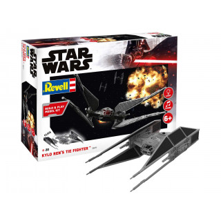 Revell Star Wars Kylo Ren's TIE Fighter světelné a zvukové efekty Build & Play SW 06771 1:70