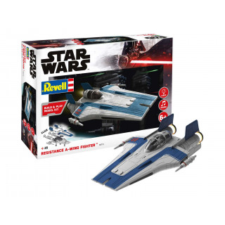 Revell Star Wars Resistance A wing Fighter modrá světelné a zvukové efekty Build & Play SW 06773...