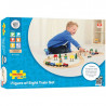 Bigjigs Rail dřevěná vláčkodráha - Osmička 40 dílů Bigjigs Rail dřevěná vláčkodráha - Osmička 40 dílů