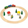 Bigjigs Rail Moje první vláčkodráha 20 dílů Bigjigs Rail Moje první vláčkodráha 20 dílů