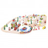 Bigjigs Rail - Vláčkodráha s cestami Bigjigs Rail - Vláčkodráha s cestami