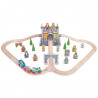 Bigjigs Rail středověká dřevěná vláčkodráha Bigjigs Rail středověká dřevěná vláčkodráha
