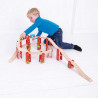 Bigjigs Rail dřevěná vláčkodráha - Víceúrovňový set kolejí Bigjigs Rail dřevěná vláčkodráha - Víceúrovňový set kolejí