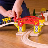 Bigjigs Rail dřevěná vláčkodráha - Zvedací most Bigjigs Rail dřevěná vláčkodráha - Zvedací most