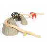 Bigjigs Rail dřevěná vláčkodráha - Set vysokohorská dráha Bigjigs Rail dřevěná vláčkodráha - Set vysokohorská dráha