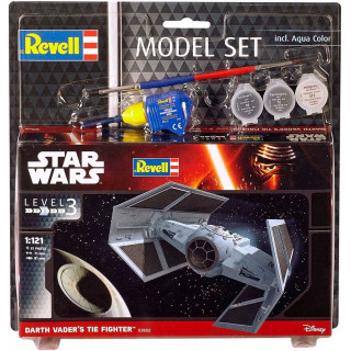 ModelSet SW 63602 - Darth Vader's TIE Figh (1:121) 21 dílků