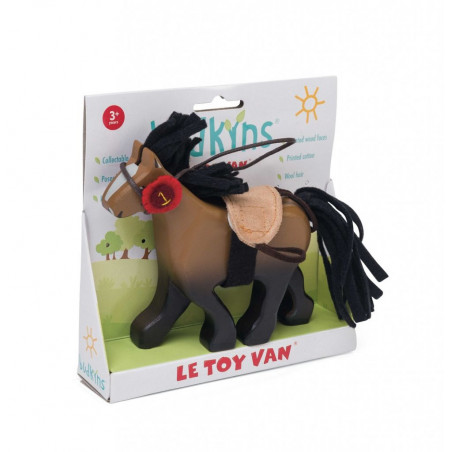 Le Toy Van Postavička koníček hnědý Le Toy Van Postavička koníček hnědý