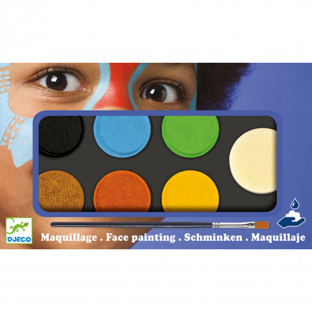 Djeco Barvy k malování na obličej přírodní odstíny