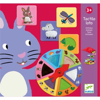Djeco Loto hmatové Zvířátka DOPRODEJ