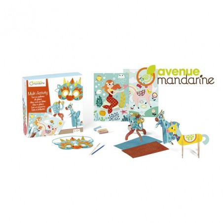 Avenue Mandarine Velký kreativní box Tvoření se třpytkami Avenue Mandarine Velký kreativní box Tvoření se třpytkami
