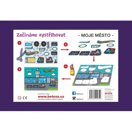Betexa Začínáme vystřihovat Moje město Betexa Začínáme vystřihovat Moje město