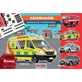 Betexa Vystřihovánky pro začátečníky Záchranáři 2019