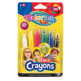 Colorino barvy na obličej v násadce 6 barev R32629PTR